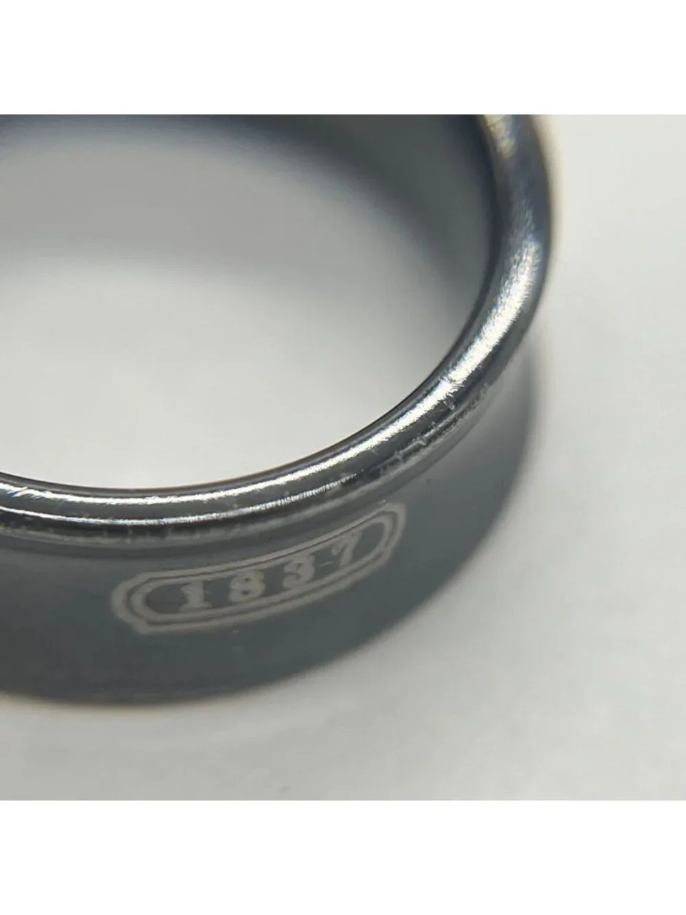Tiffany & Co 1837 Ring TI Titanium